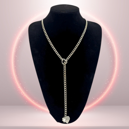 Heart-Shaped Slip Chain Day Collar (Options)
