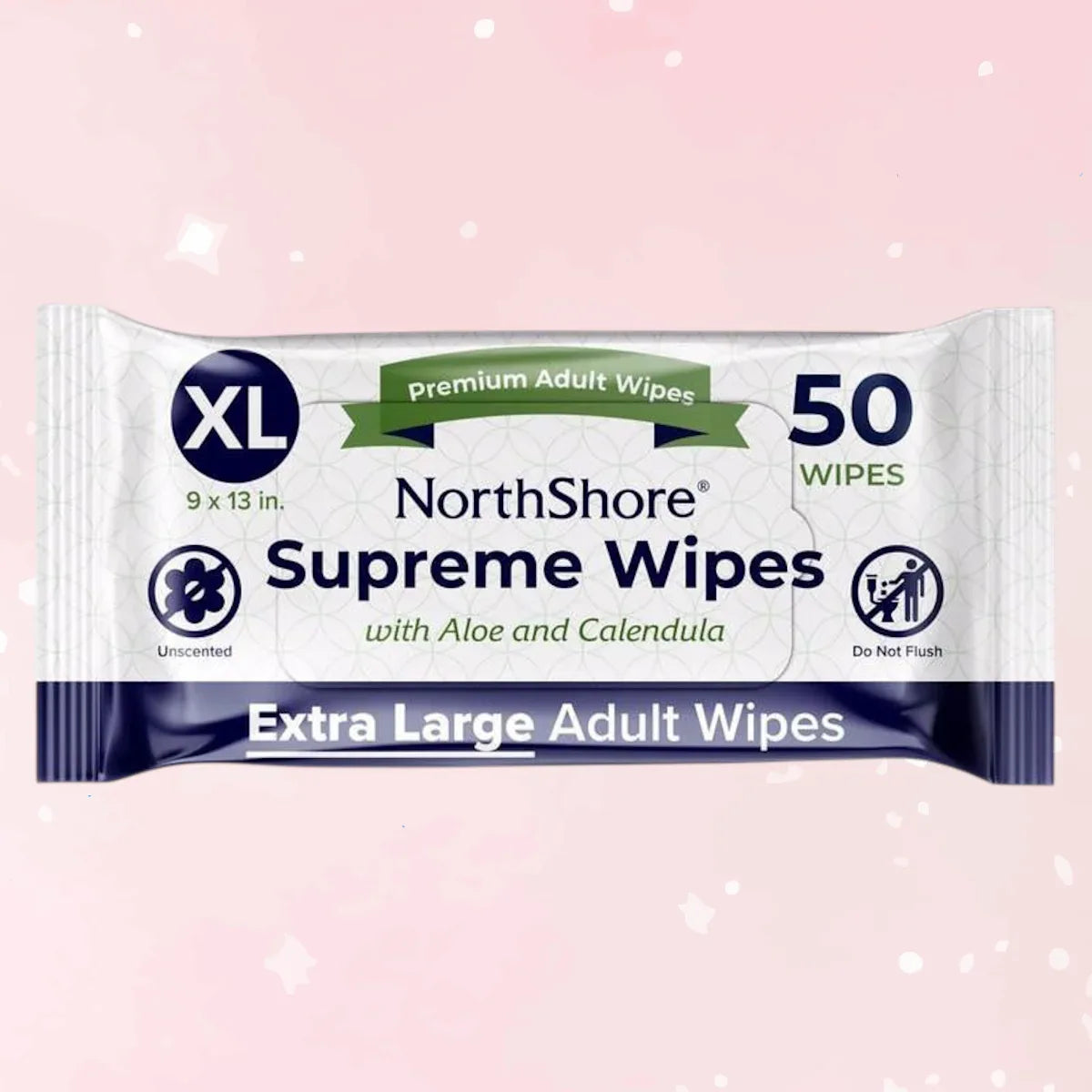 NorthShore Supreme Quilted Cleansing Wipes