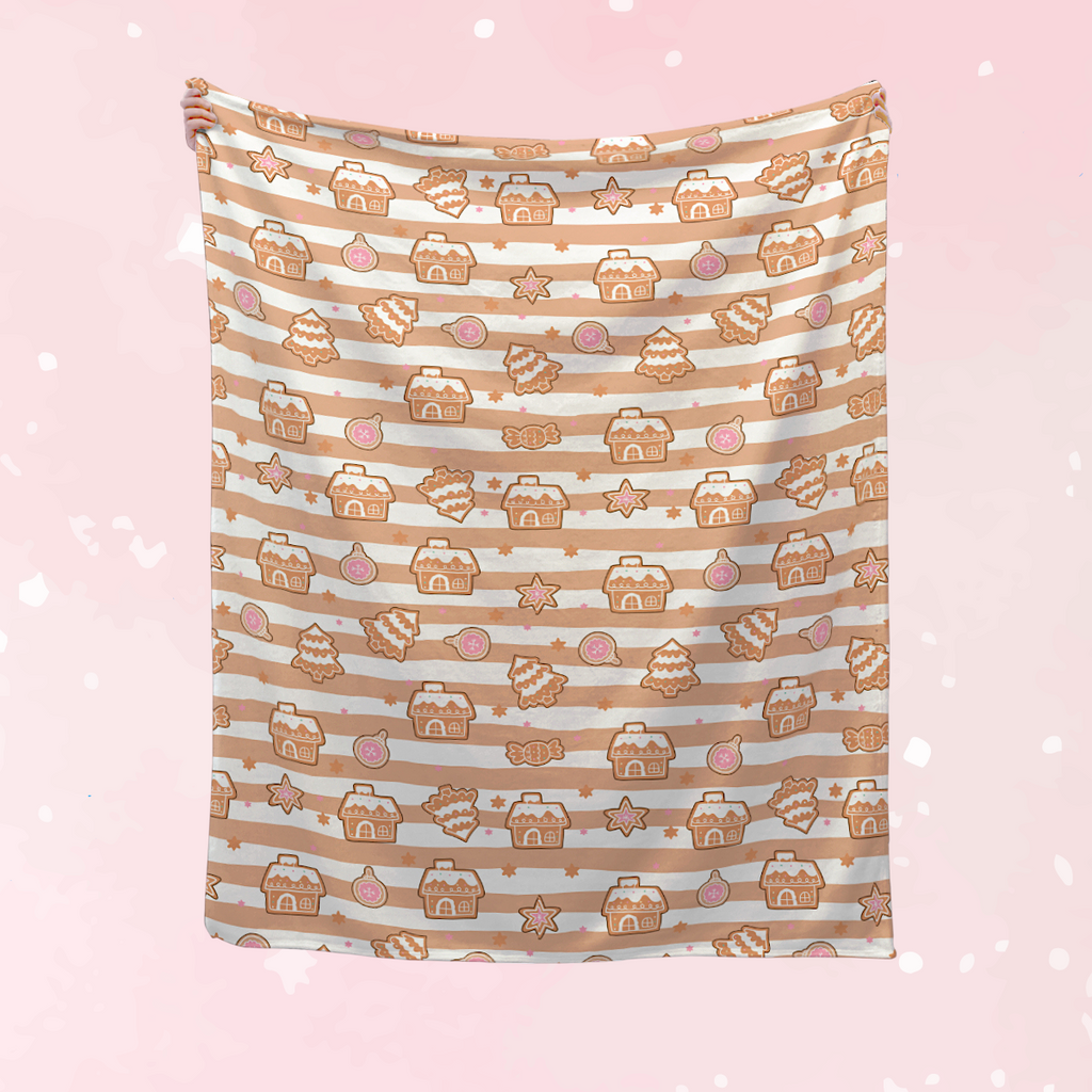 Gingerbread Cutie Soft Blanket