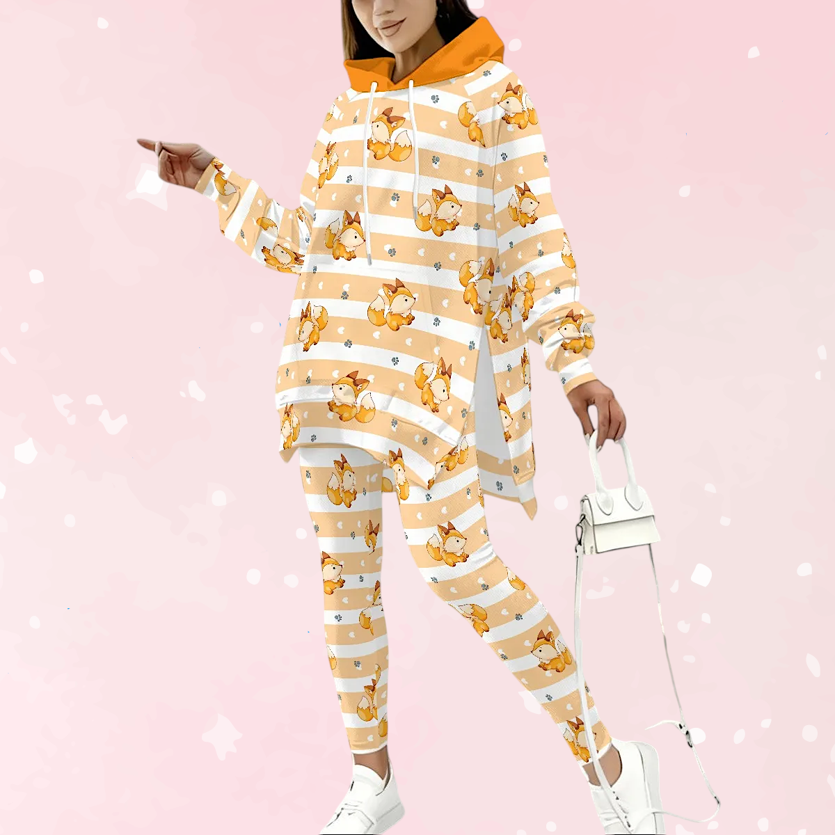 Furtastic Fox Stretch Hoodie Set