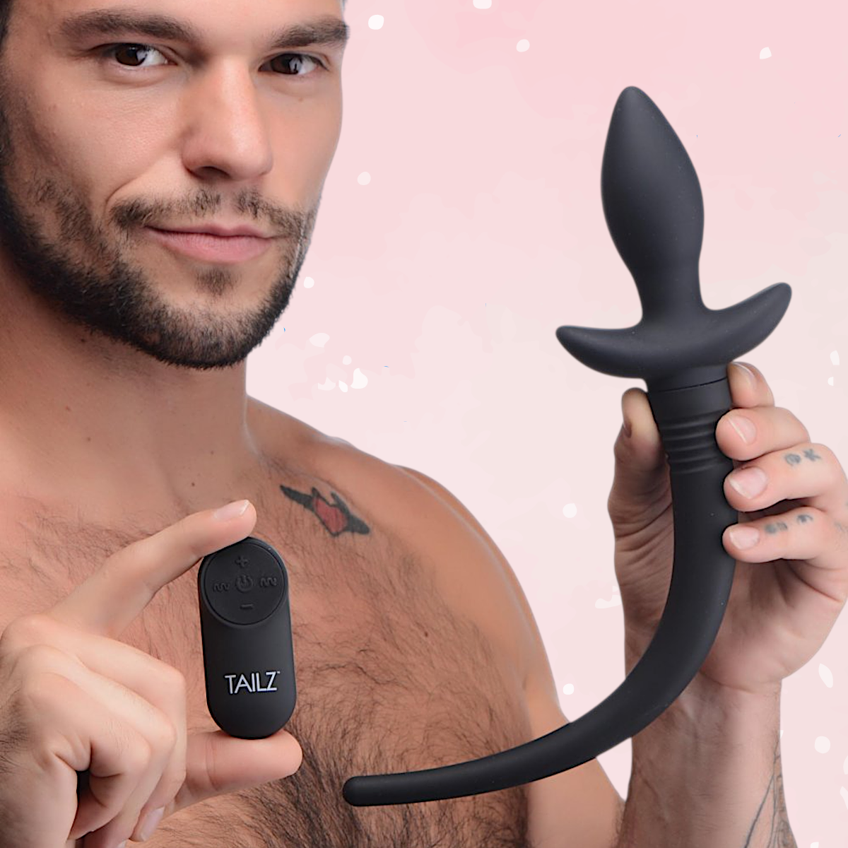 Wag & Vibrate Puppy Tail Plug