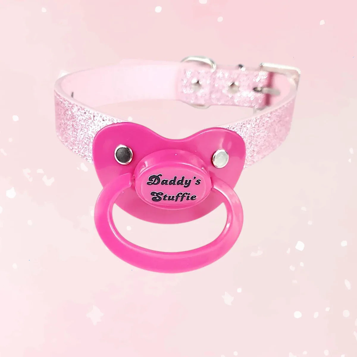 Daddy's Stuffie Adult Pacifier Gag - Puppy's Aesthetics