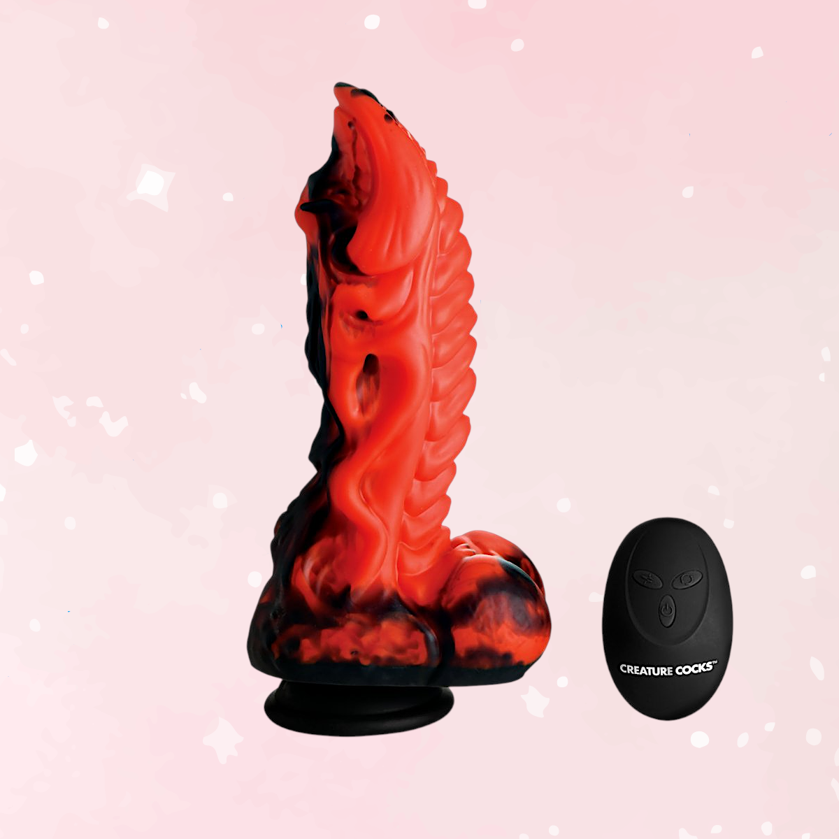 Dragon Thrust – Vibrating Silicone Fantasy Dildo