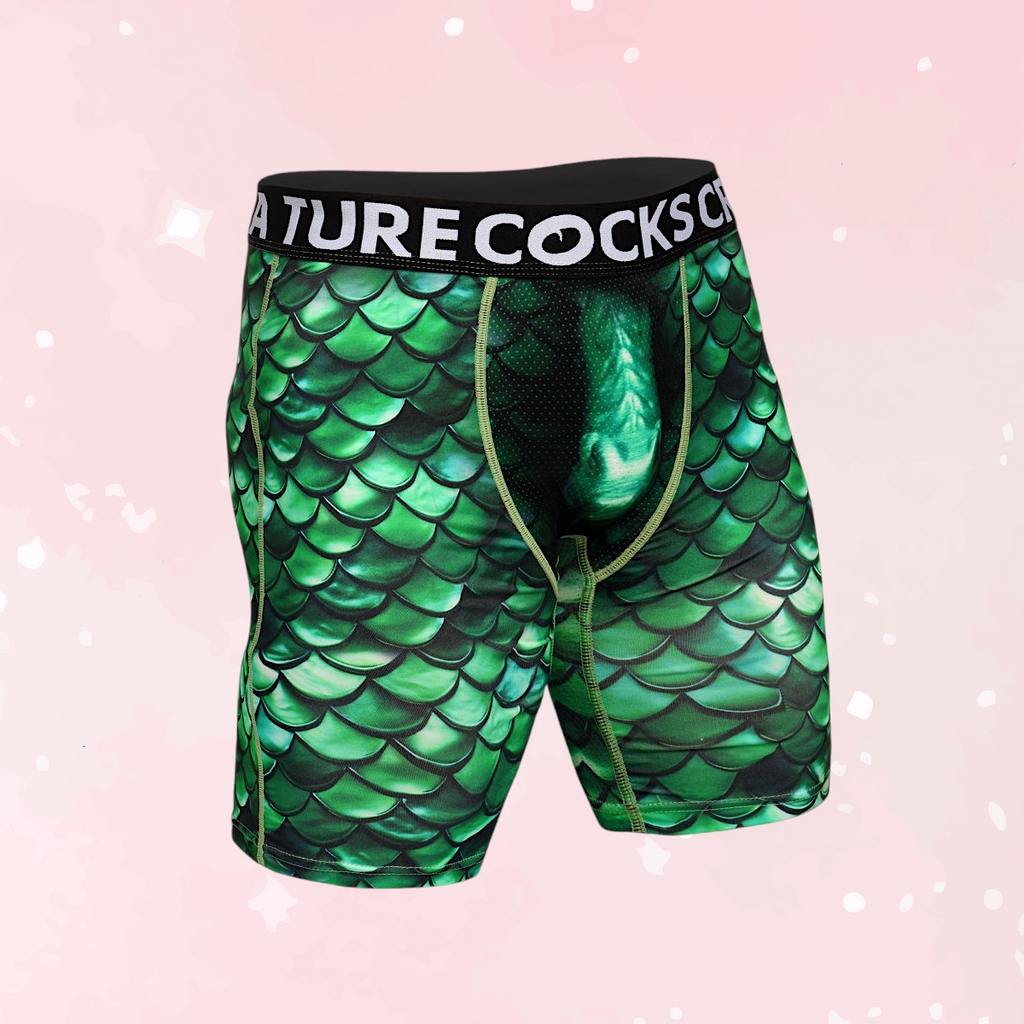 Lake Monster Boxer Shorts - Creature Wear