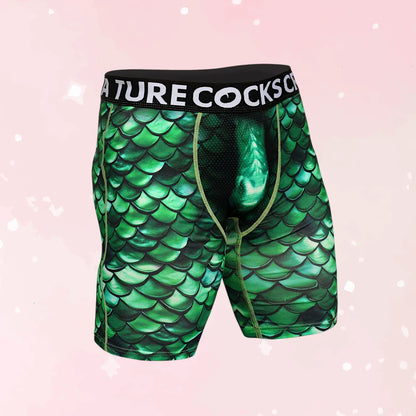 Lake Monster Boxer Shorts - Creature Wear - Puppy's Aesthetics