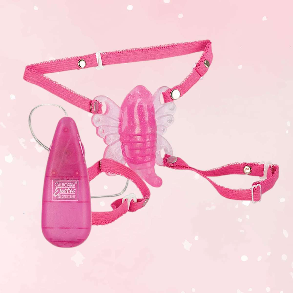 Venus Butterfly Wired Silicone Strap-On