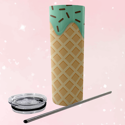 Mint Ice Cream Skinny Tumbler