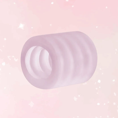 Glow Goin' Down BJ | Ribbed Mini-Stroker - Puppy's Aesthetics