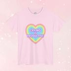 Crying Is Productive T-Shirt (Colors)