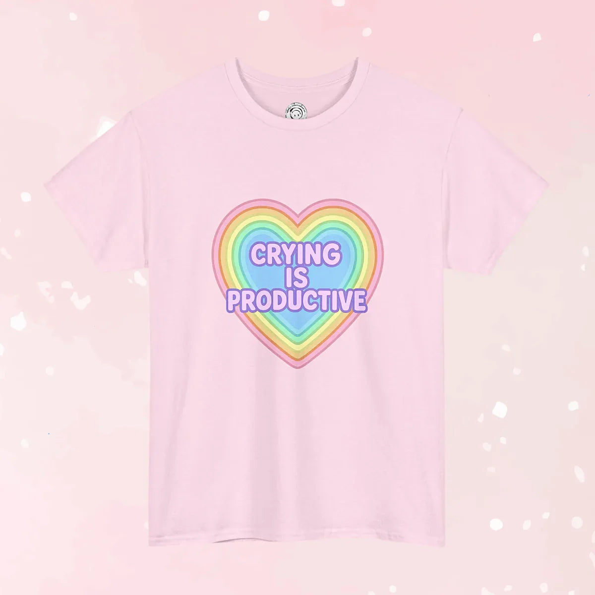 Crying Is Productive T-Shirt (Colors) - Puppy's Aesthetics