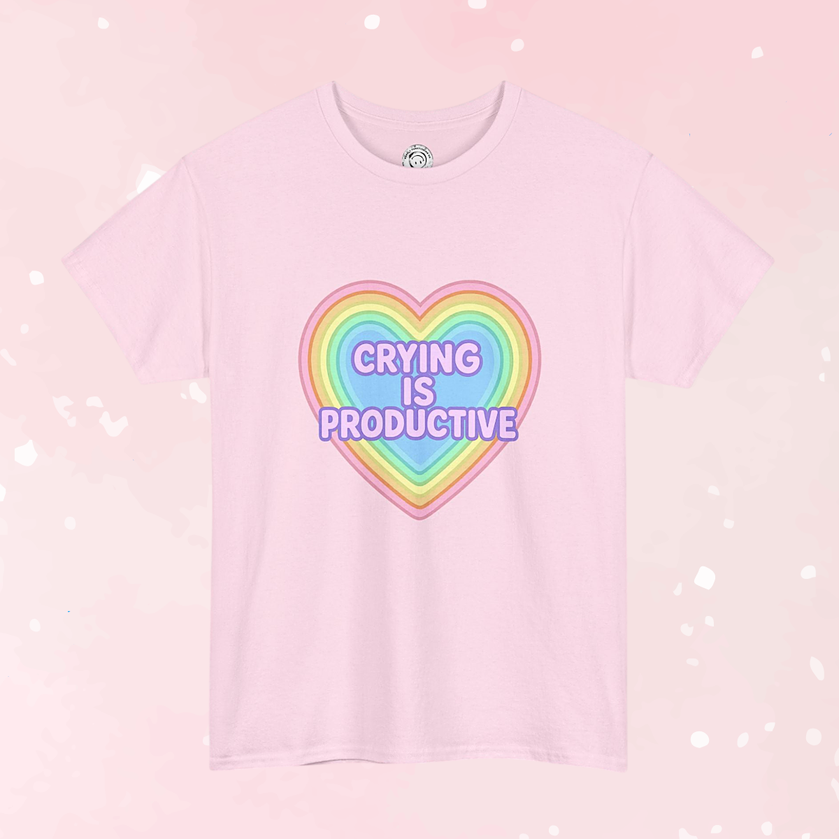 Crying Is Productive T-Shirt (Colors)
