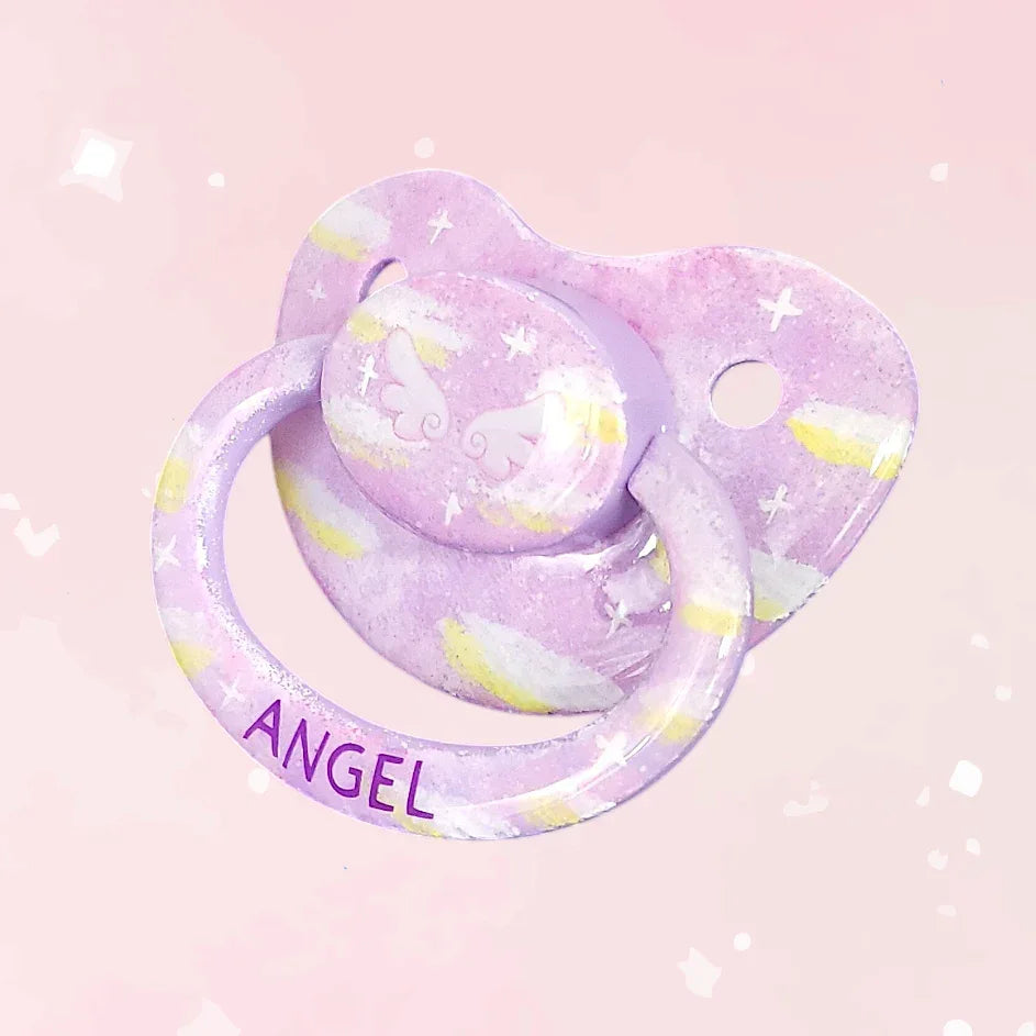 Hand Painted Adult Pacifier - Princess - Puppy's Aesthetics