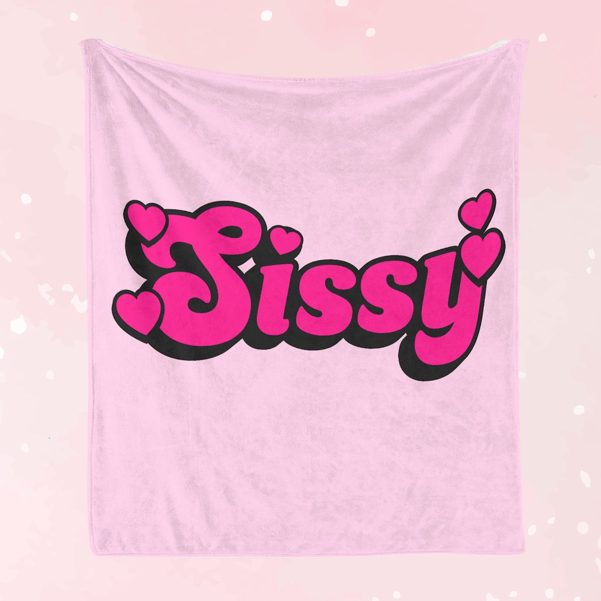 Sissy Pink Soft Fleece Blanket