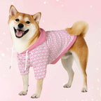 Sweetheart Pink Pet Hoodie - Puppy's Aesthetics