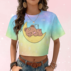 Starlight Moon Bear Crop Top
