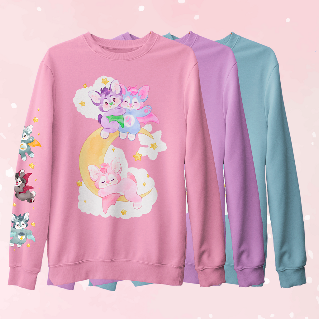 Pastel Bat Sweater