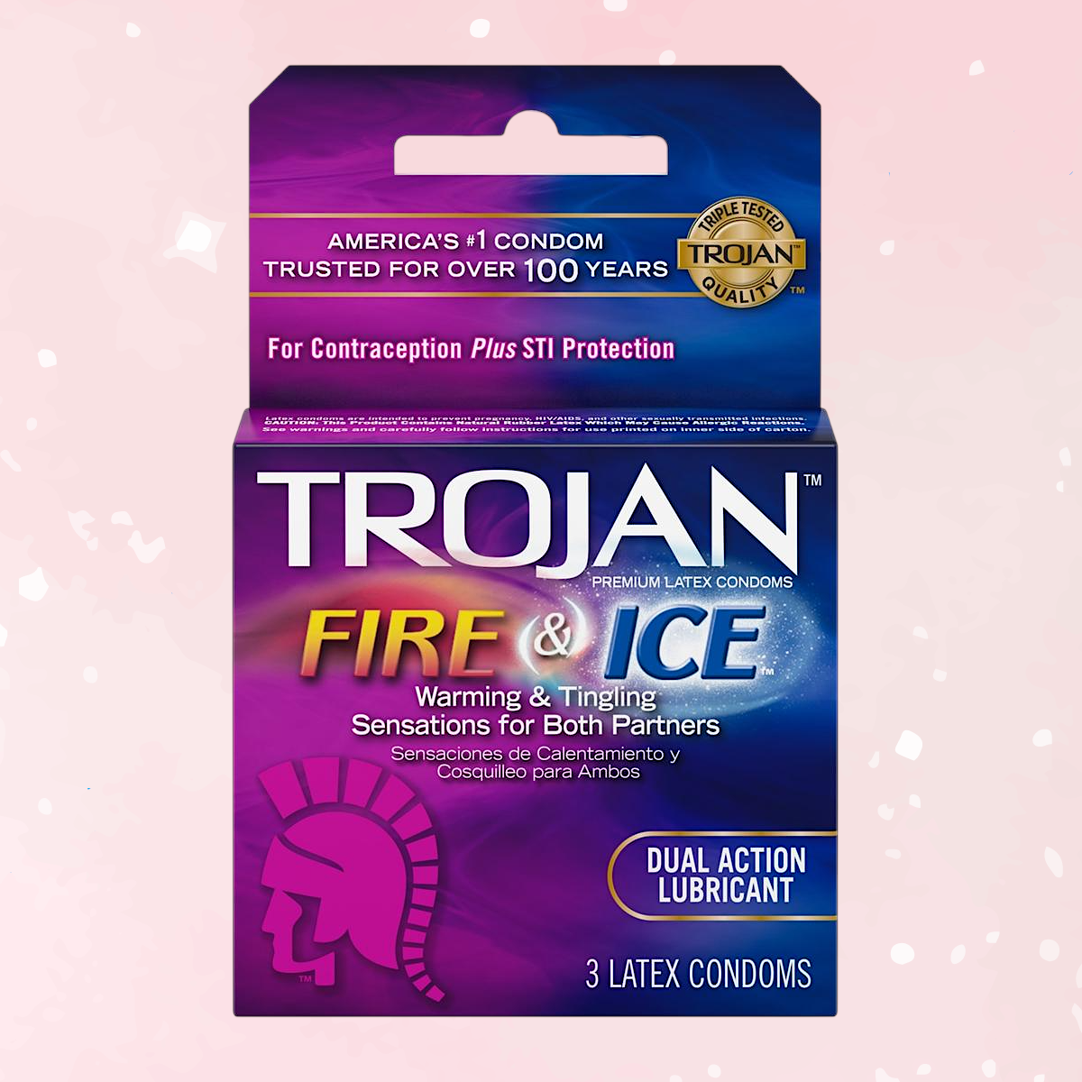 Fire & Ice Dual Action Warming Tingling Condoms