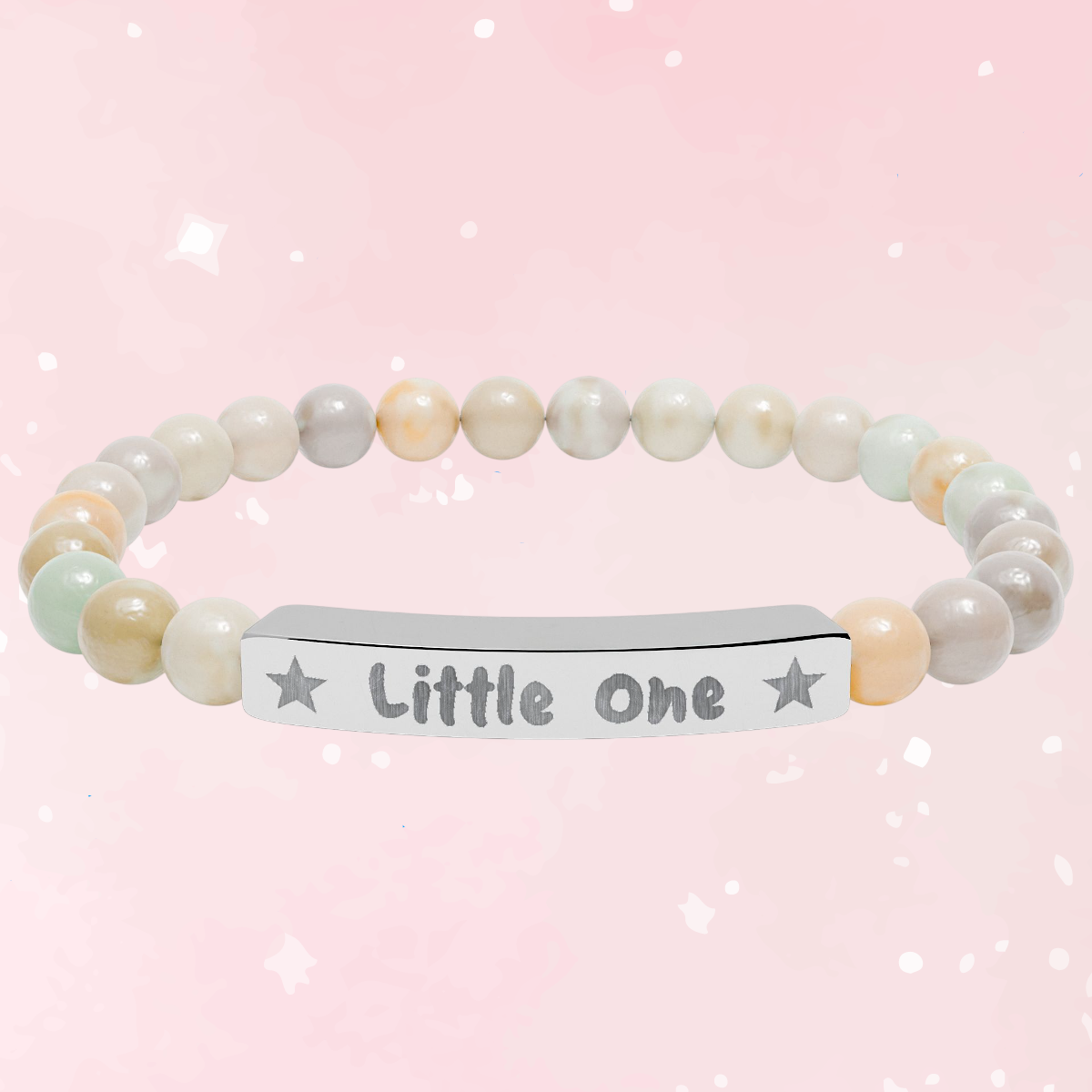 Little One Natural Stone Bracelet (Colors)