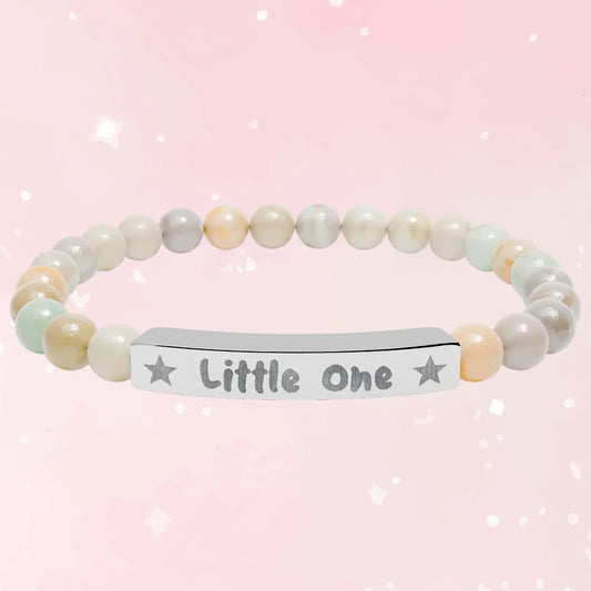 Little One Natural Stone Bracelet (Colors) - Puppy's Aesthetics