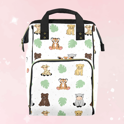 Safari Snuggles Large Diaper Bag