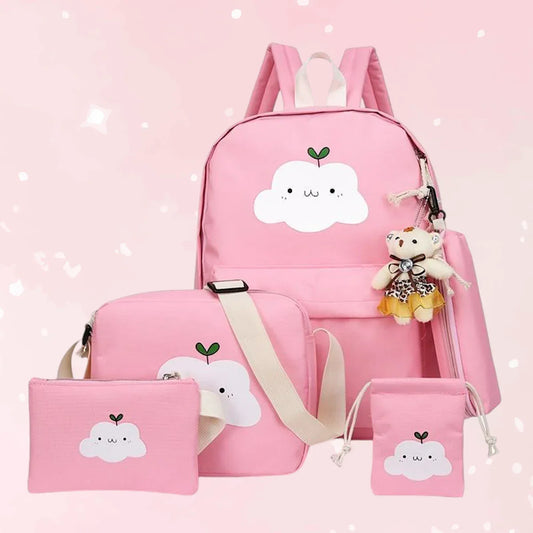 5pcs / Set Cloud Backpack - Puppy's Aesthetics