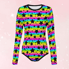 Starlite Stripes Long Sleeve CuddleSuit