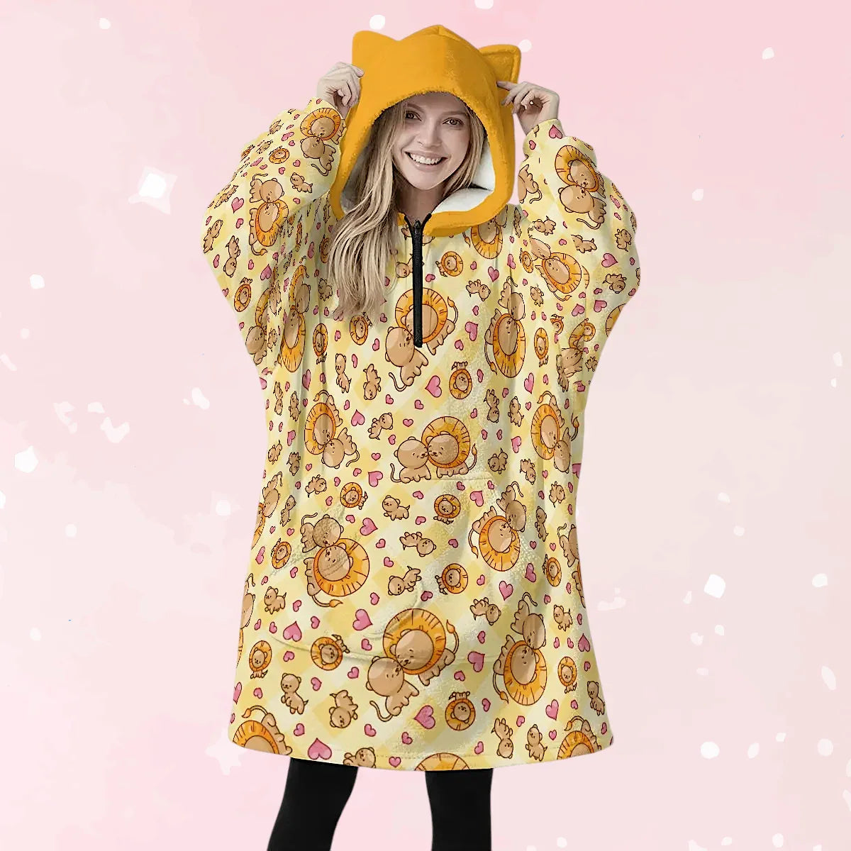 Roary Cuddles Ear Hoodie Blanket - Puppy's Aesthetics