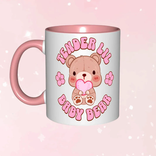Tender Lil Bear 11oz Coffee Mug - Puppy's Aesthetics