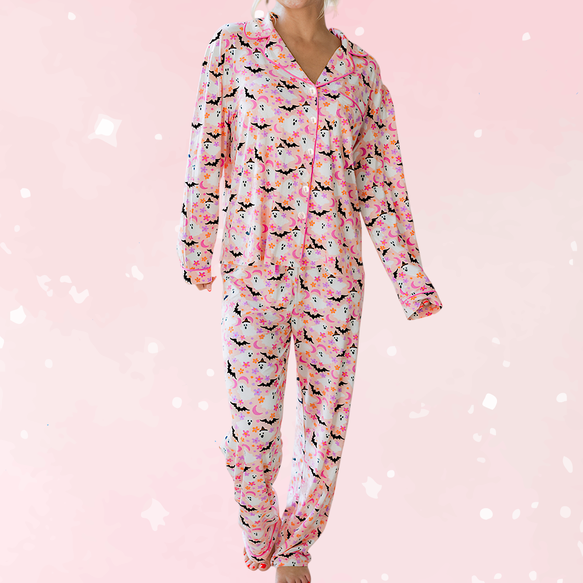 Boo-tiful Blossoms Pajama Set