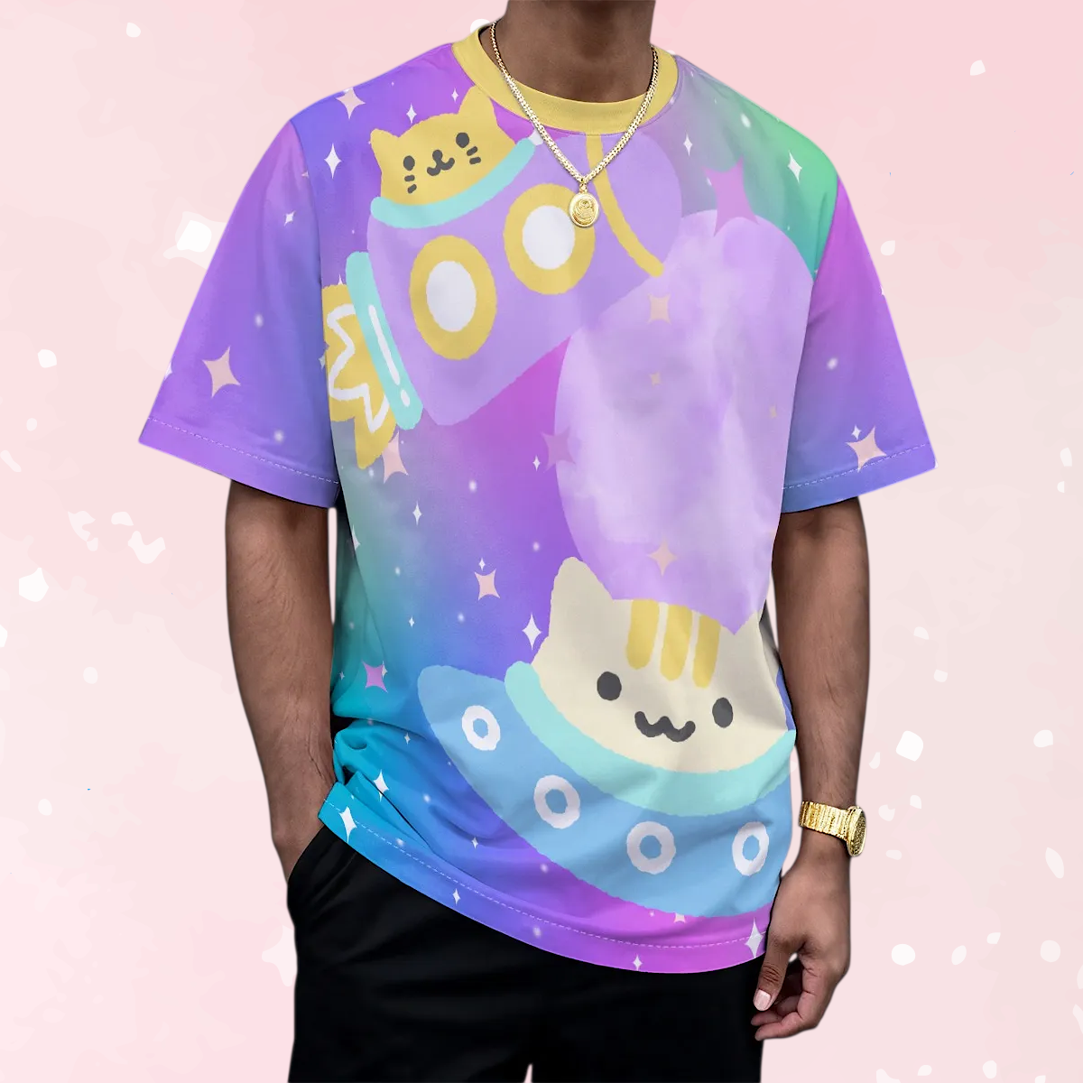 Cosmic Kitty Cruiser Tee