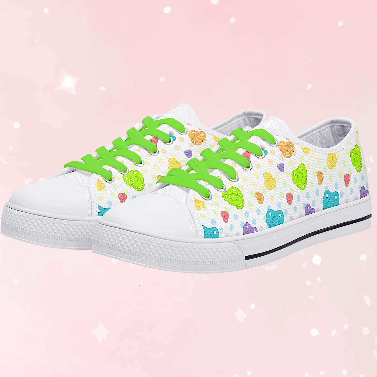 Paci Parade Low Top Unisex Canvas Kicks