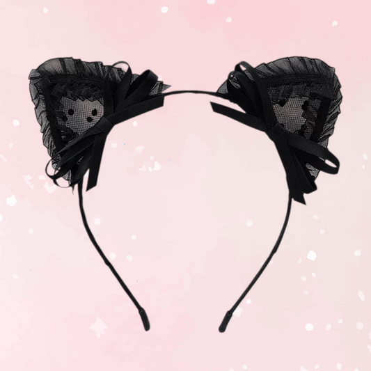 Pretty Trouble Kitten Ears Headband