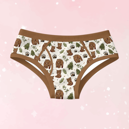 Woodland Bears Men's Cotton Undies
