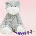 Warmies® Cozy Cat Plushie – Weighted Lavender