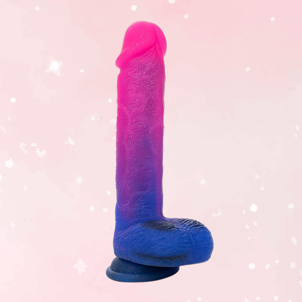 Ombre Hombre XL Silicone Vibrating Dildo - Puppy's Aesthetics