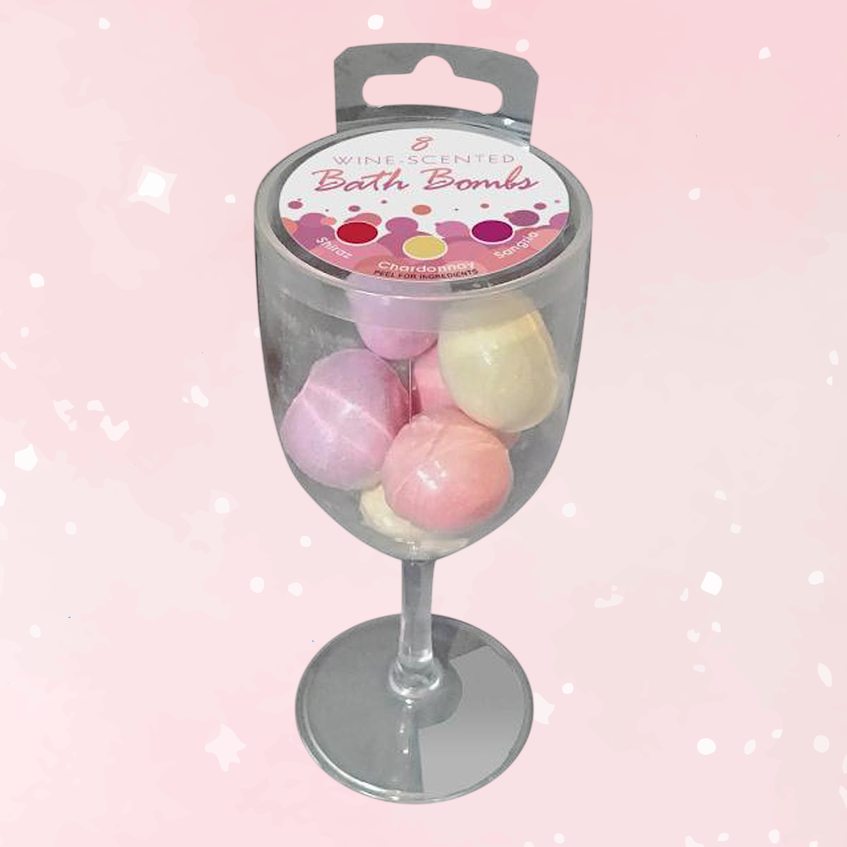Wine Scented Bath Bombs 8 Bombs Per Glass