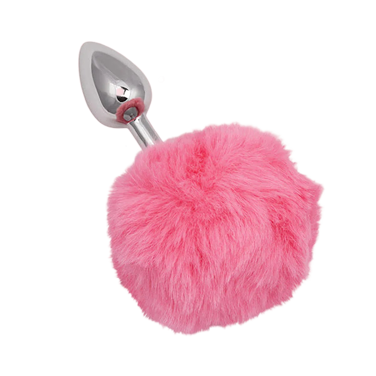 Running Wild Pink Bunny Tail Anal Plug - Puppy's Aesthetics
