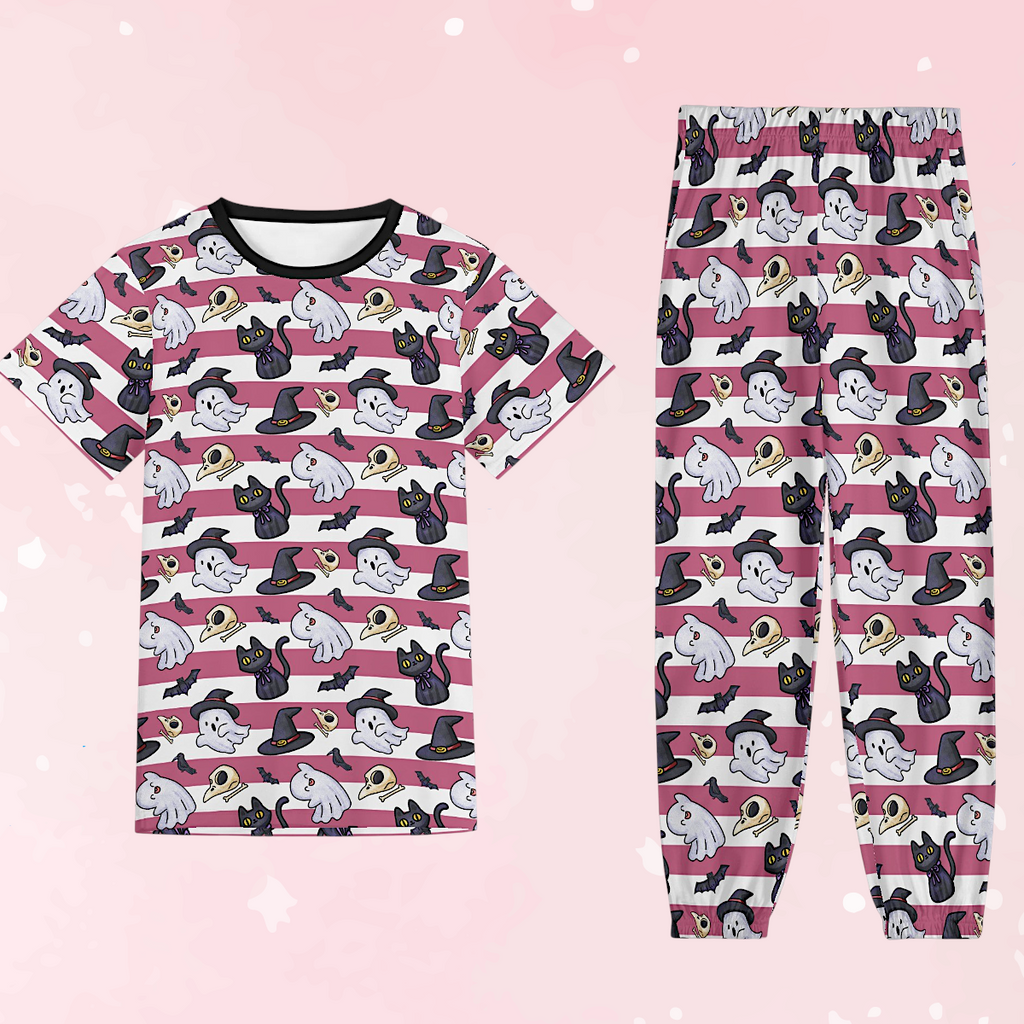 Haunted Whiskers Unisex Jammies