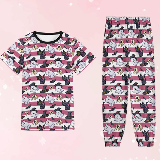 Haunted Whiskers Unisex Jammies - Puppy's Aesthetics