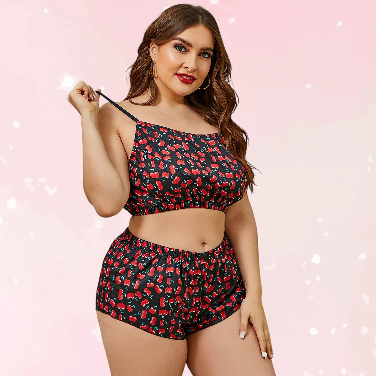 Plus Size Lace Romance Lingerie - Puppy's Aesthetics