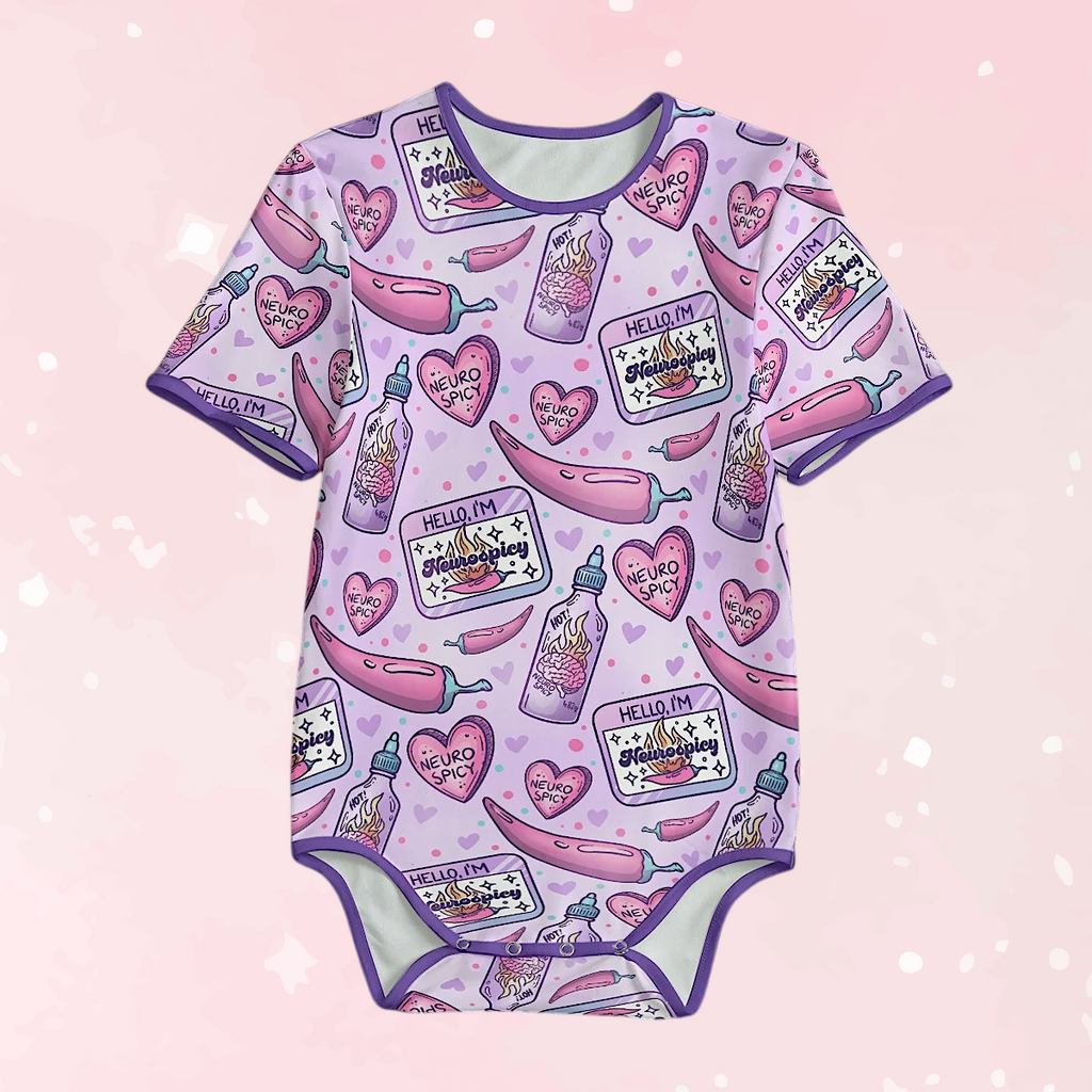 NeuroSpicy Blush Pepper Adult Unisex CuddleSuit