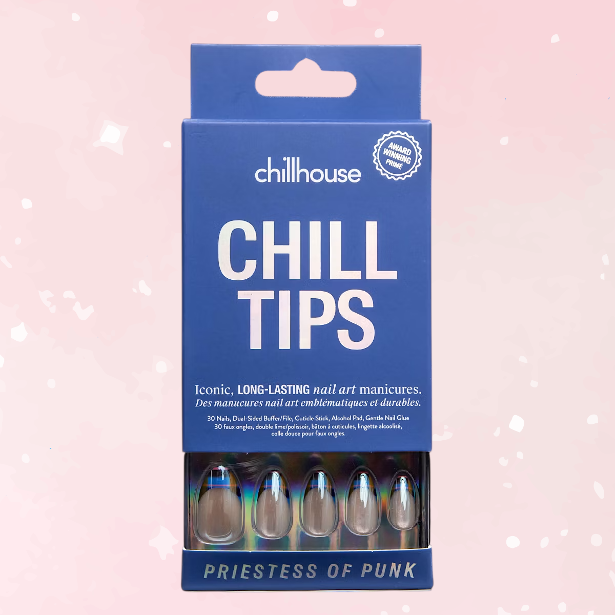 Press-On Nail Set Priestess of Punk 24ct