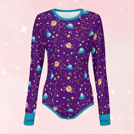 Little Planets Long Sleeve CuddleSuit