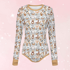 Woodland Rattle Friends Long Sleeve CuddleSuit