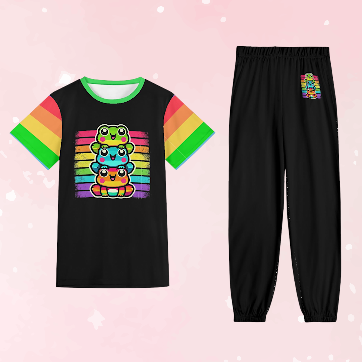 Pride Kawaii Frog Unisex Playset - Puppy's Aesthetics