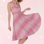 Blush Stardust Glitter Play Dress