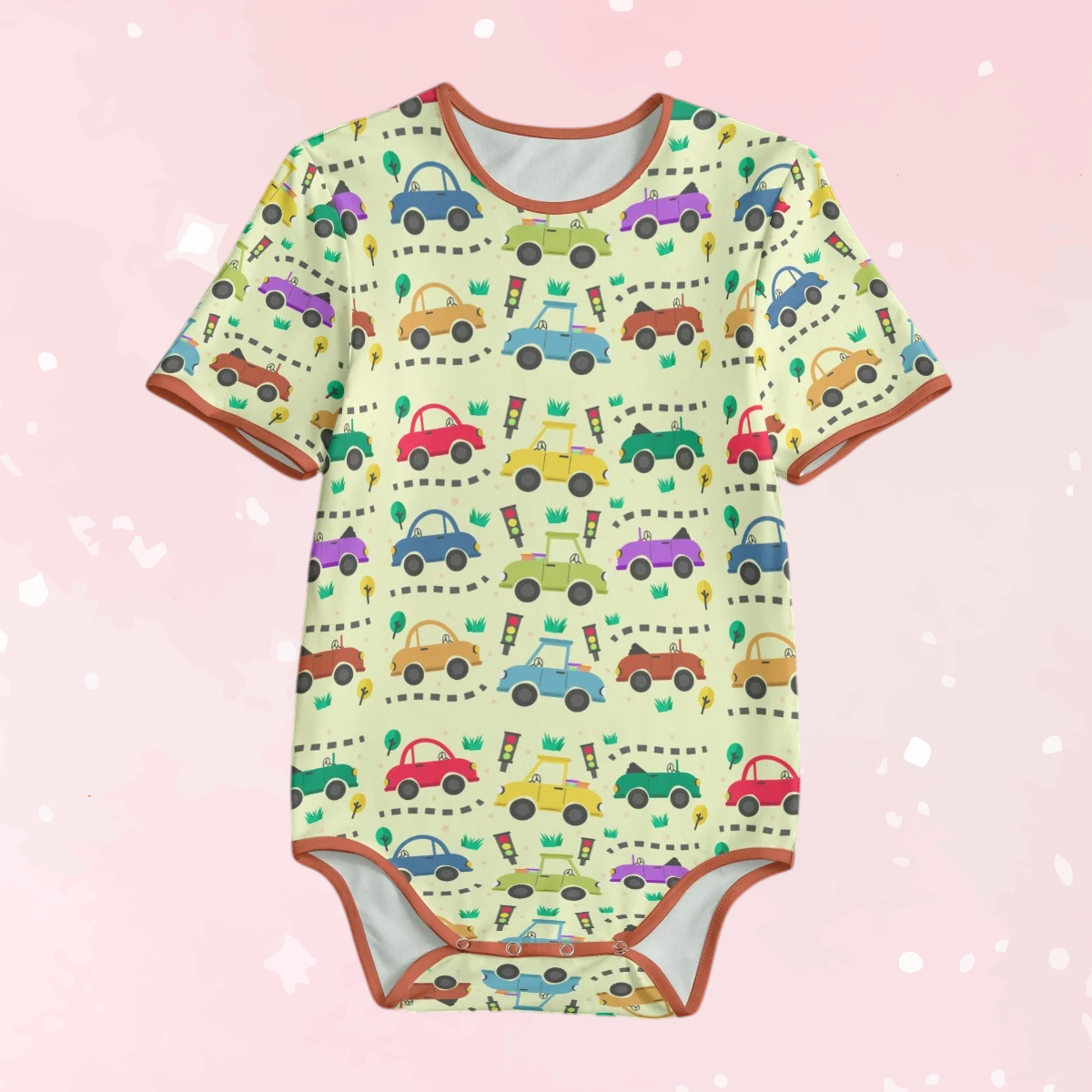 Little Road Trip Short Sleeve CuddleSuit