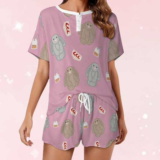 Tiny Tea Party 2PC Pajama Set
