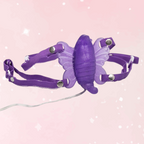 Venus Butterfly Wired Silicone Strap-On