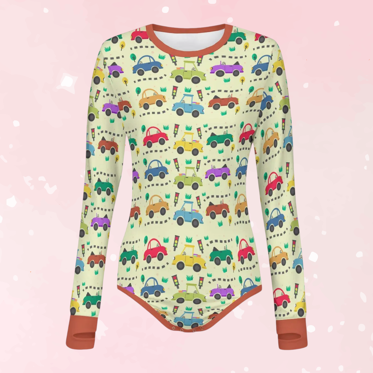 Little Road Trip Long Sleeve CuddleSuit